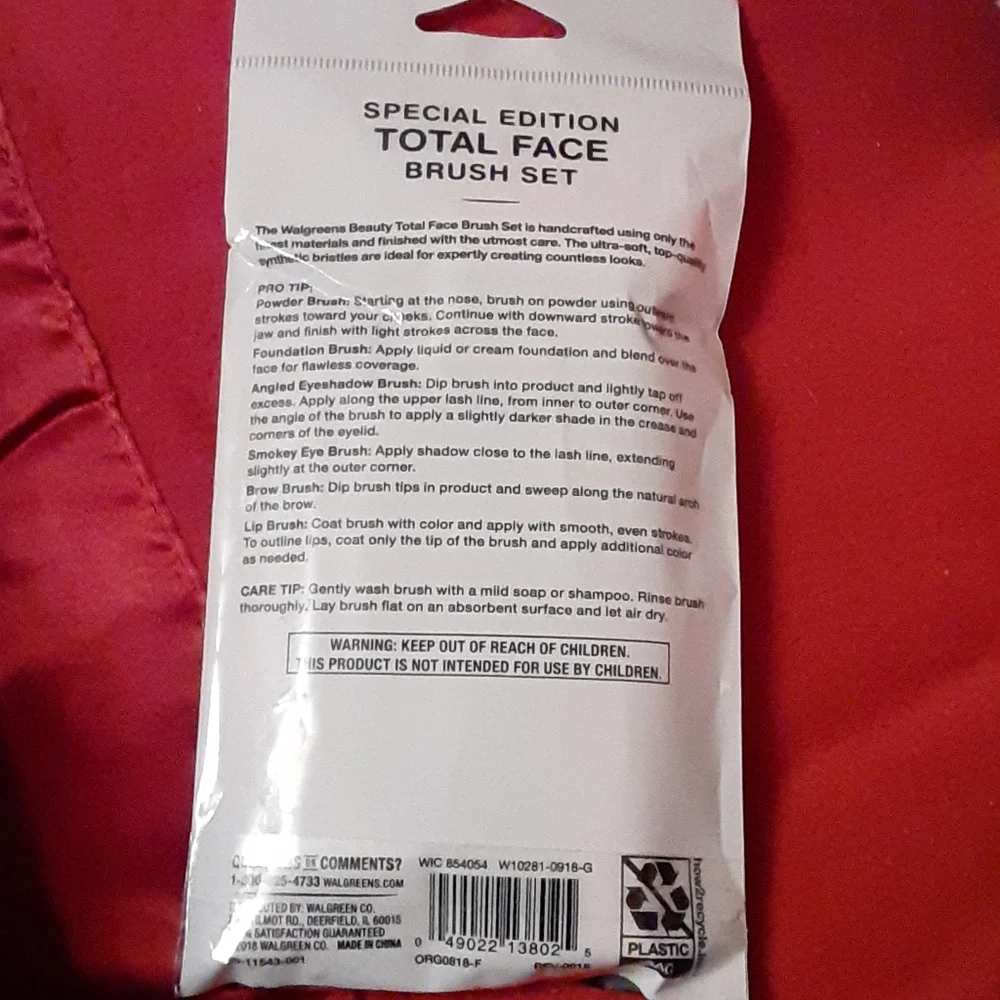 Walgreens Beauty Brushes Rainbow Special- 6 pieces - Picture 2 of 2